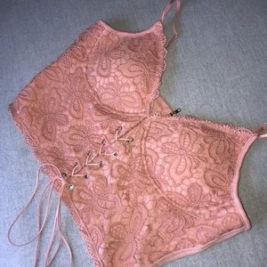 Crop Lace Top